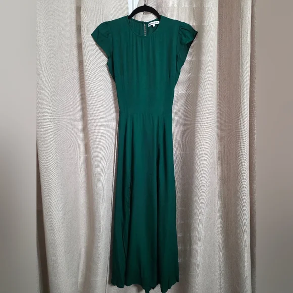 sachin and babi light blue dress Reformation | Dresses | Reformation Peach Midi Dress In Color Emerald Nwt  Never Worn main image 1